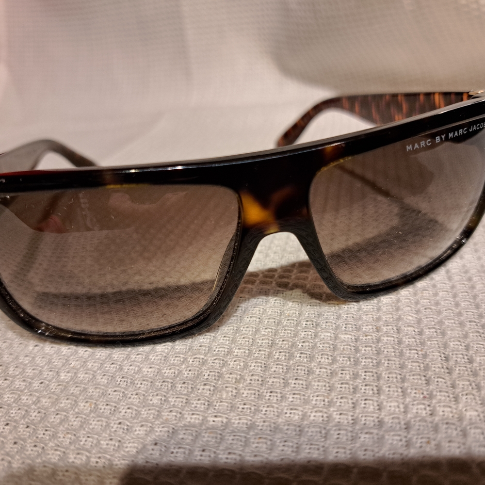 Marc by Marc Jacobs Tortoise Gradient Shield Sunglasses